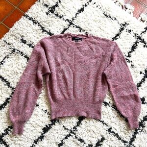 Vero Moda  Brande Womens Crew Neck Alpaca Wool Pullover Sweater Size Small